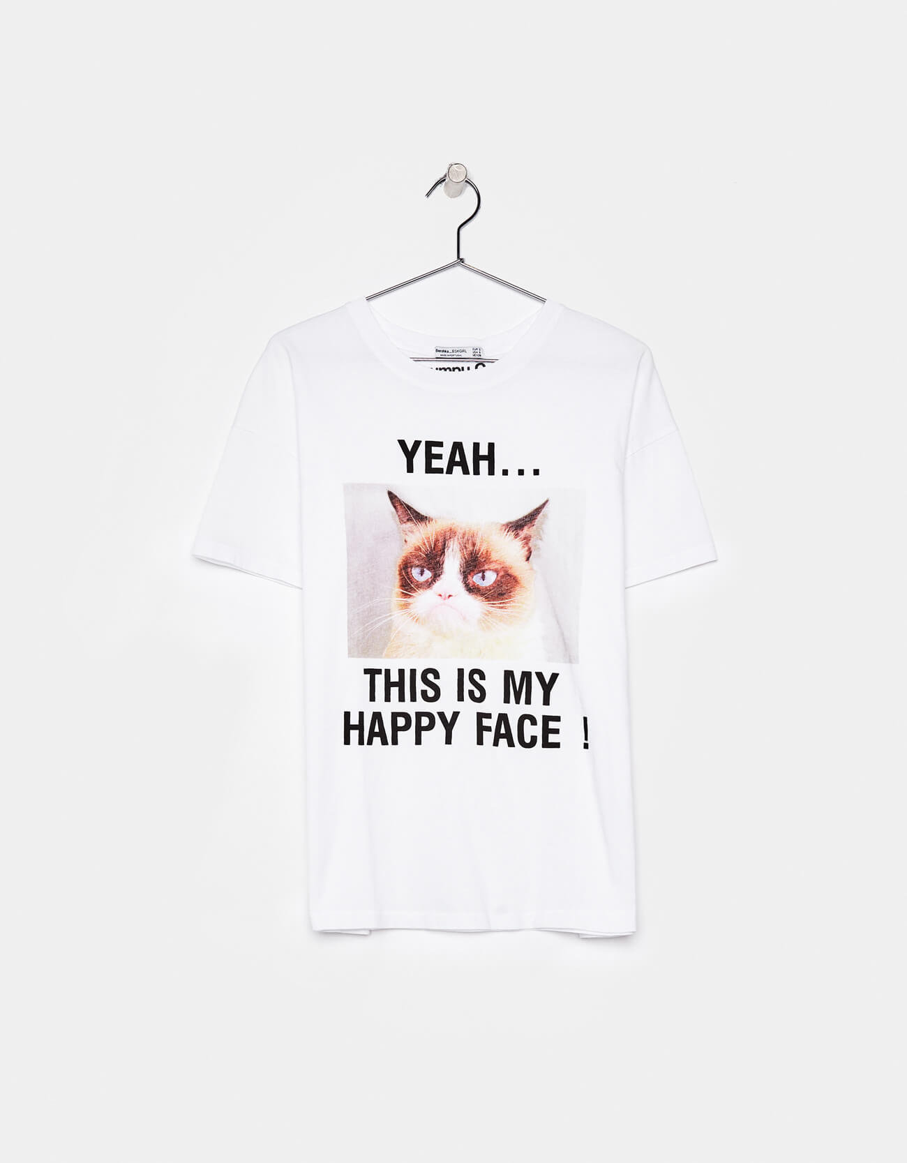 Grown cotton T-shirt with print - Image 2