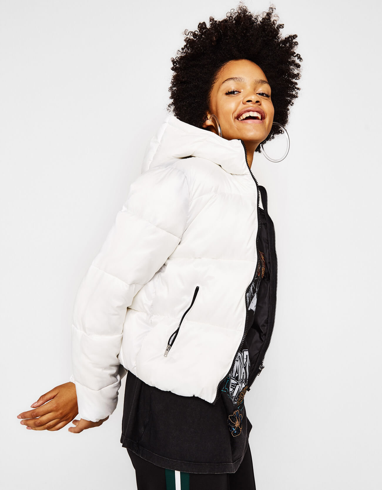 Jacket with hood - Image 4