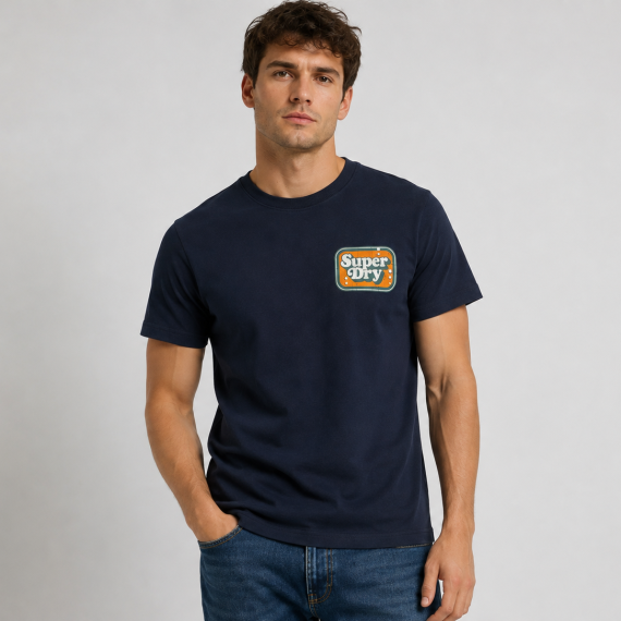 Superdry Vintage Cooper Nostalgia férfi póló