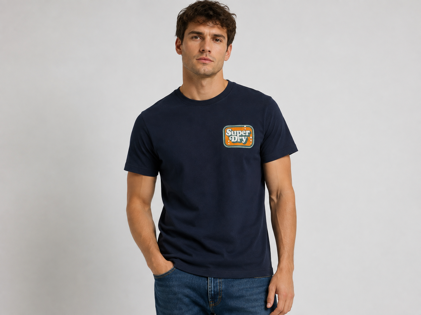 Superdry Vintage Cooper Nostalgia férfi póló